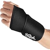 Hilph Wrist Ice Pack Wrap, Soft Gel Ice Pack for Wrist & Hand Pain Relief, Hot & Cold Compress for Carpal Tunnel, Mommy Wrist, Hand Injuries, Tendonitis, Arthritis, Surgery Recovery