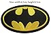 BATMAN Classic Logo Iron On Sew On Embroidered Patch Approx: 3.2