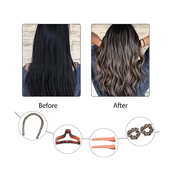 Heatless-Hair-Curlers-for-Long-HairSoft-Foam-Hair-RollersNo-Heat-Silk-Ribbon-Hair-Rollers-Sleeping-Soft-HeadbandWaves-Formers-DIY-Hair-Styling-Tools-for-Long-Medium-Hair Heatless Hair Curlers for Long Hair,Soft Foam Hair Rollers,No Heat Silk Ribbon Hair Rollers Sleeping Soft Headband,Waves…