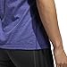 adidas Women's Ultimate Short Sleeve Tee Real Purple Large