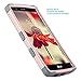ULAK LG G4 Case, 3 in 1 Shield Shock Absorbing Case with Hybrid Cover Soft Silicone + Hard PC Material Design for LG G4 (5.5