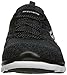 Skechers Sport Women's Gratis Sleek & Chic Fashion Sneaker, Black/White Knit, 8 M US
