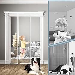 Magnetic Screen Door 205x200cm Full Frame with