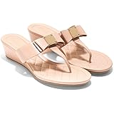cole haan tali bow wedge sandal