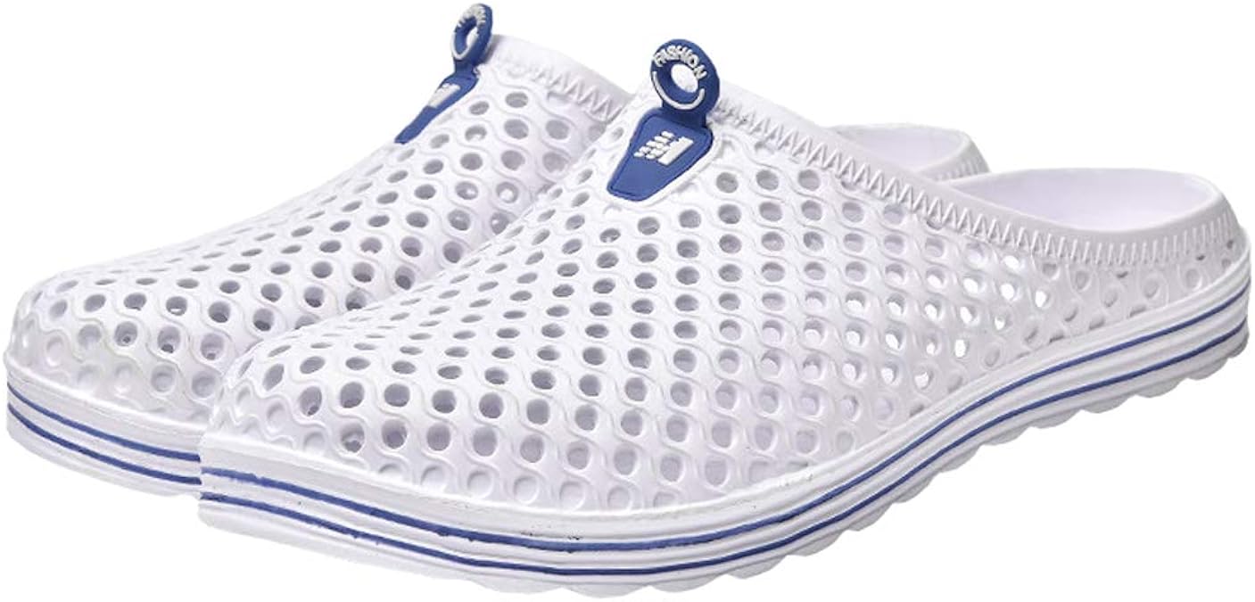 Closed Toe Slides for Men Women 3 to 9.5 Light Mules Summer Indoor Outdoor Amazon.co.uk Shoes