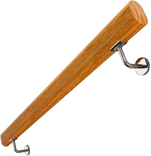 BGHHV Handlaufständer, Treppengeländer aus Holz, rutschfest