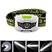ideapro LED Headlamp,4 Lighting Modes Headlight,Battery Powered Headlamp Flashlight Brightest and Lightweight,Waterproof with Adjustable Headband and Flashing SOS Light for Camping Running 2 Pack