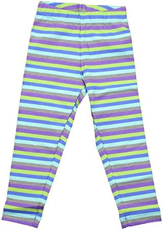 Agabang Girls Leggings, Multi Color, 2 Pack