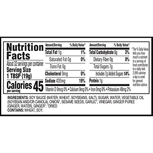 Soy Vay Veri Veri Teriyaki Less Sodium Marinade & Sauce, 21 Ounce Bottle