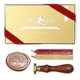 UNIQOOO Arts & Crafts the Tree of Life Wax Seal Stamp Kit, Gift Idea