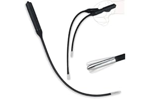 Extra Long Vibrating Urethral Sound Sex Toys for Male, Bullet Vibrator Penis Urethra Plug Cock Dilator Vibrators with 10 Vibr