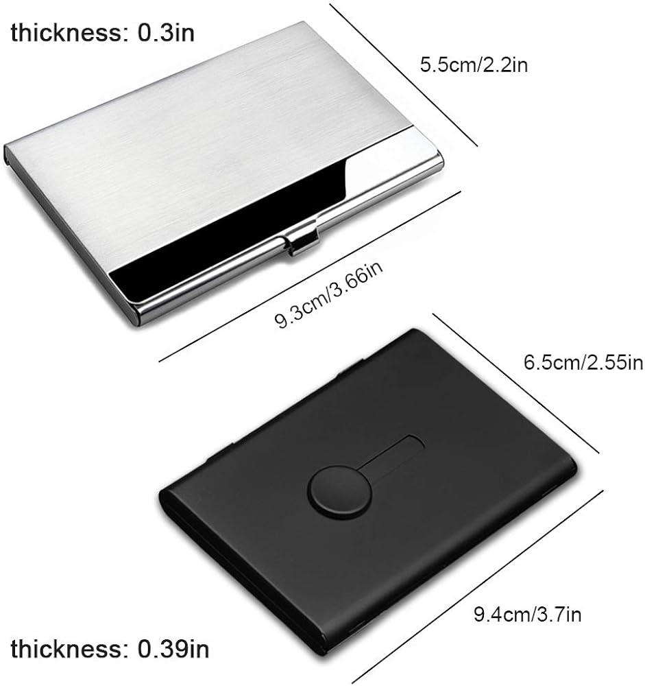 2 Pcs Business Card Holders - Image 5