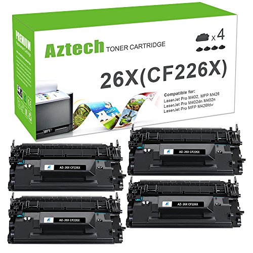 3PK CF226X 26X High Yield Toner Cartridge For HP LaserJet Pro M402n MFP
