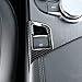 YUECHI Carbon Fiber Style for Alfa Romeo Giulia 2017-2018 ABS Plastic Car Interior Electronic Handbrake Decoration Cover Trim Accessories