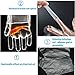 Rayhee 500 Pcs Plastic Disposable Gloves - Food Prep Gloves, Transparent, One Size Fits Most