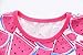 Fiream Girls Cute Cartoon Cotton Short Sleeve Dress(S0003A,5)