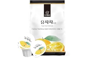 GYEONGNAM TRADING INC. Esan Yuzu Marmalade Honey Citron Tea Capsule, Pack of 14 Capsules (30g Each), Citrus Tea, Fruit Tea, Fruity Dressing, Yuzu Juice Syrub Puree Concentrate, Yuzu Salad Dressing, Yuzu Jam, No Caffeine
