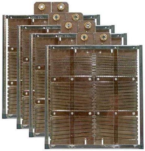 Quality Replacement Set of Dualit Elements (4) for a three Slice Toaster Manufactured by Element Warehouse