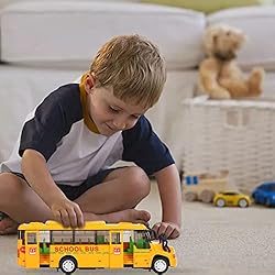 School Bus Model, Yellow School Bus Model 1:32 Die
