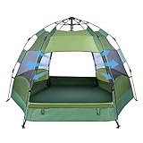 OlarHike 2-4 Person Tent for Camping, 4 Season Lightweight Waterproof Instant Family Backpacking Camping Tents, Green