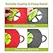 Silicone Lid Spill Stopper, Zanmini Anti Spill Lid Cover, 11.14‘’ Boil Over Safeguard Silicone Spill Stopper Pot Pan Lid Multi-Function Kitchen Tool, 2 PCS, Red & Gray