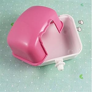 Pet Da.Wa in plastica rigida, motivo: cucciolo di cane con cuccia morse fissabili House