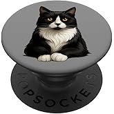 Tuxedo Cat PopSockets Adhesive PopGrip