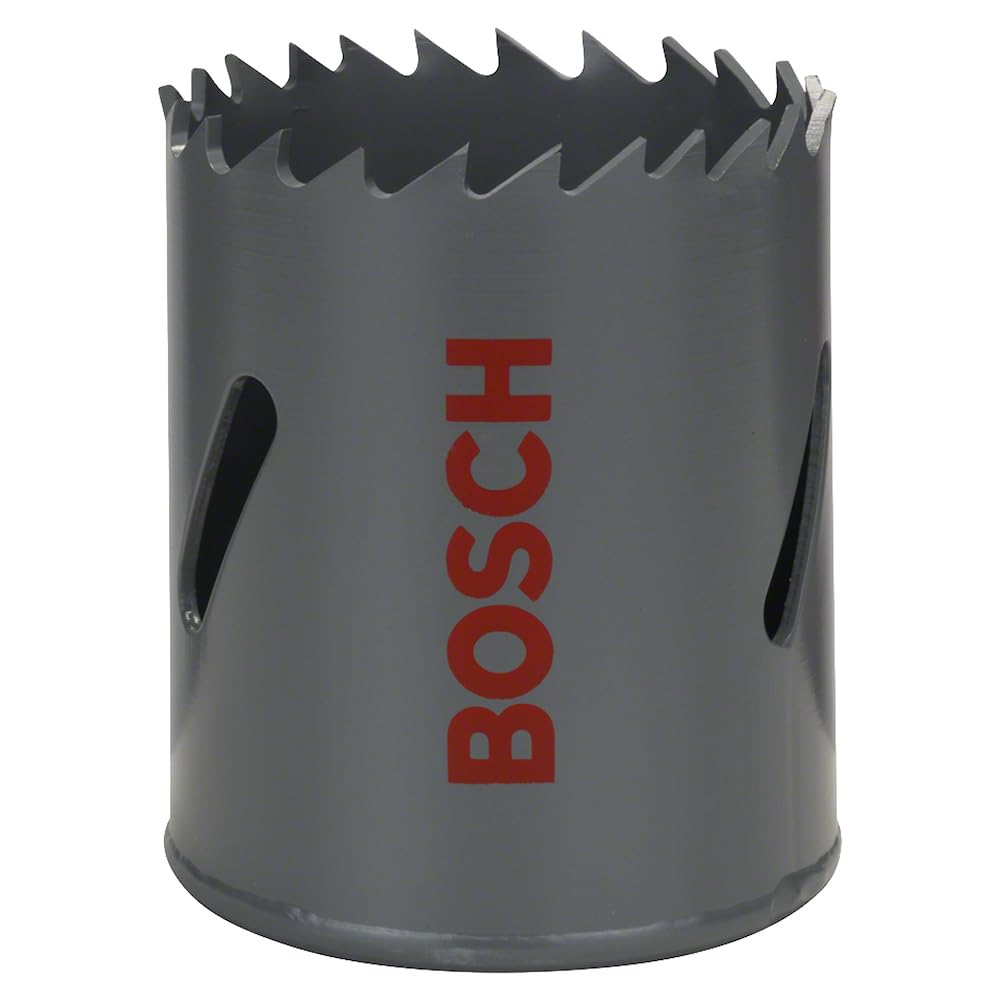 Bosch Professional 1x Hole Saw HSS Bi-metal for standard adapter (for various materials, Ø 43 mm, Accessory Rotary Drill)