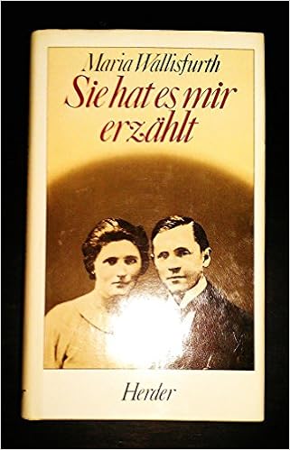 Sie Hat Es Mir Erzahlt Amazon De Wallisfurth Maria Bucher