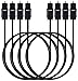 Fosmon Premium Toslink to Toslink Digital Optical Fiber Audio Cable - (6 feet) (6 Feet - 4 Pack)