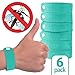 OUTXPRO 6 Pack Mosquito Repellent Bracelet - Micorfiber No Plastic No Deet Adjustable Waterproof Wristband For Kids, Men and Women Repells Mosquitoes, Flies, Bed Bugs and More