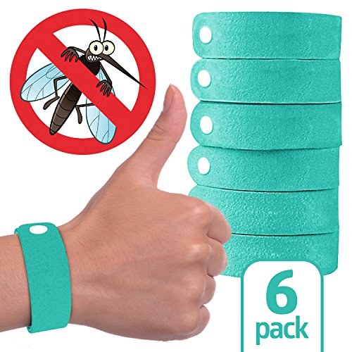 OUTXPRO 6 Pack Mosquito Repellent Bracelet - Micorfiber No Plastic No Deet Adjustable Waterproof Wristband For Kids, Men and Women Repells Mosquitoes, Flies, Bed Bugs and More OUTXPRO 6 Pack Mosquito Repellent Bracelet - Micorfiber No Plastic No Deet Adjustable Waterproof Wristband For Kids, Men and Women Repells Mosquitoes, Flies, Bed Bugs and More