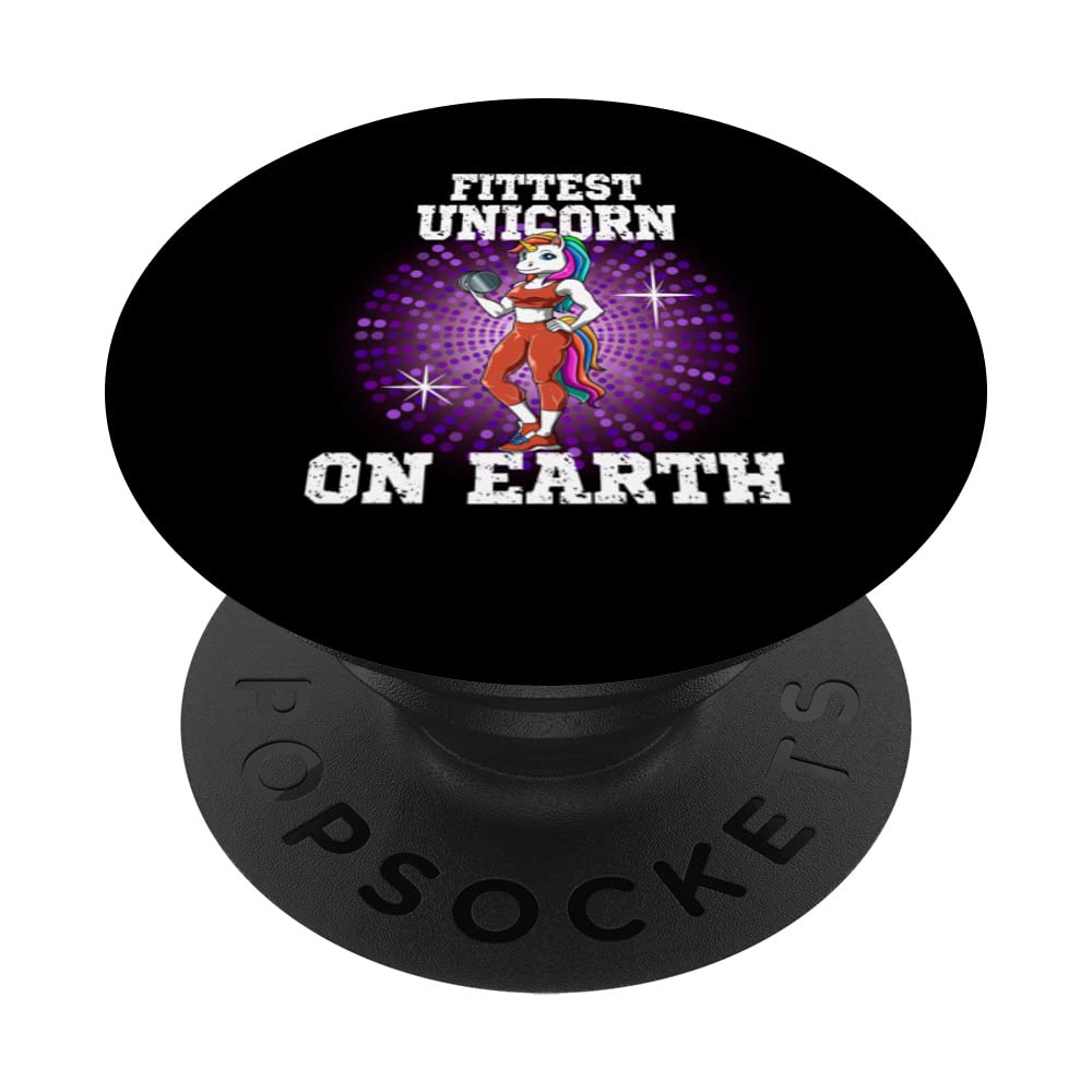 Fittest Unicorn On Earth PopSockets Swappable PopGrip