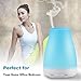 PowerLead Tdif PLH004 100ml Aroma Essential Oil Diffuser Cool Mist Humidifier with Adjustable Mist Mode Humidifier with Color LED Lights Changing and Waterless Auto Shut-off Function
