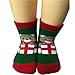 Kakalu 6 Pair Baby Christmas Socks Thickened Cotton Little Kids Holiday Toddler Girls Boys Ankle Socks For 6-28 Months