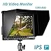 Neewer F100 7-inch 1280x800 IPS Screen Camera Field Monitor Support 4K Input HDMI Video for DSLR Mirrorless Camera SONY A7S II A6500 Panasonic GH5 Canon 5D Mark IV and More (Battery not Included)