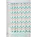 iDesign Ikat Chevron Fabric Bathroom Shower Curtain - 72