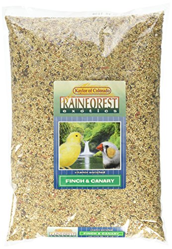 Kaylor-made Rainforest Exotics Vitamin Enriched Canary & Finch Food 4 lbs
