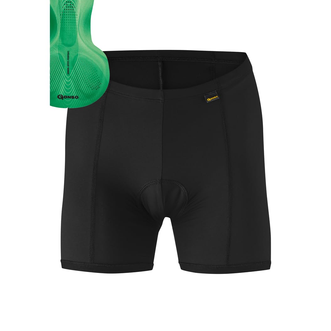 Gonso Sitivo U W, Women's cycling underpants, Fit under all cycling shorts and tights, With Sitivo seat pad with Poron elements, Tight fit