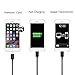 iPhone Cable SGIN,6FT Nylon Braided Cord Lightning Cable Certified to USB Charging Charger for iPhone 7,7 Plus,6S,6 Plus,SE,5S,5,iPad,iPod Nano 7 - Black White