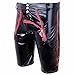 FEESHOW Men's Faux Leather Shorts Zipper Pouch Underwear Pants Boxer Briefs