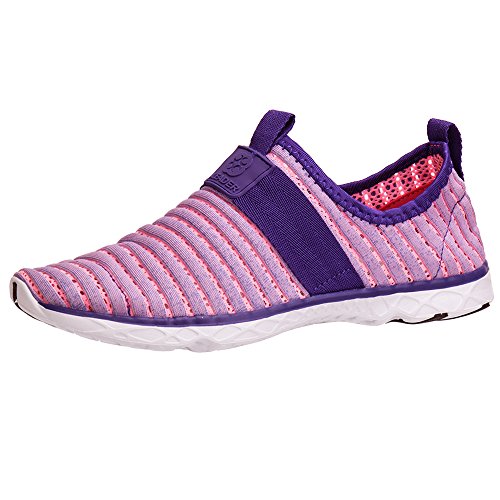Water Sport Shoes Aleader Women's Tennis Walking Shoes Purple 8.5 D(M) US