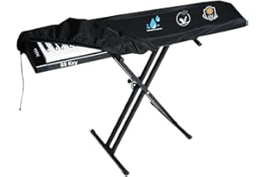 INTOMYTH 88 Keys Piano Keyboard Dust Cover, Water Proof, Digital Electronic Piano Keyboard Covers, Premium Surface Protect Your Music Piano Essential Accessories