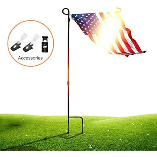 large garden flag pole
