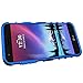 OEAGO LG X Charge Case, LG Fiesta 2 LTE Phone Case, LG Fiesta LTE Case, LG X Power 2 (2017) Case, [Shockproof] [Impact Protection] Tough Rugged Dual Layer Protective Case with Kickstand - Blue