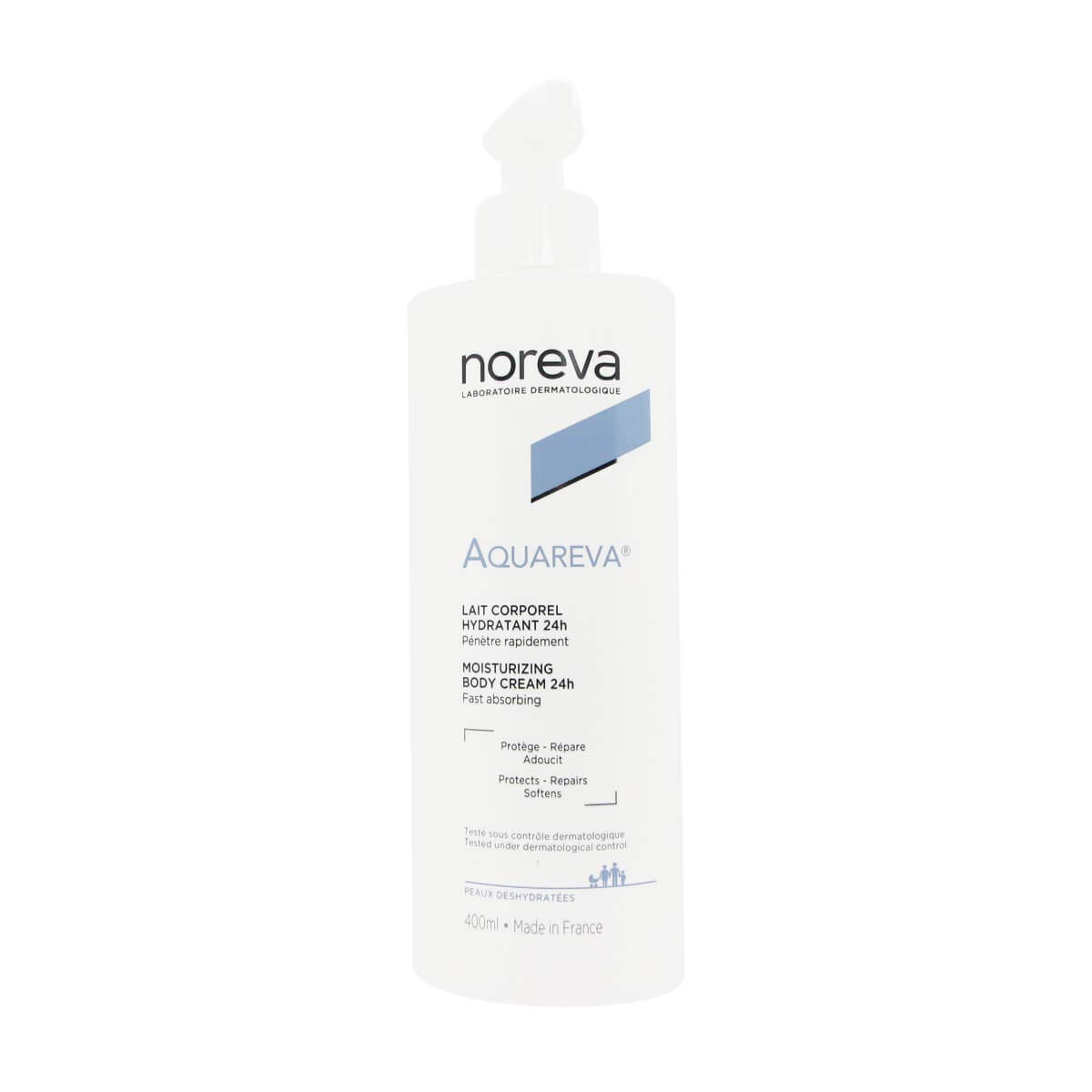 Noreva Aquareva 24H Moisturizing Body Cream 400ml