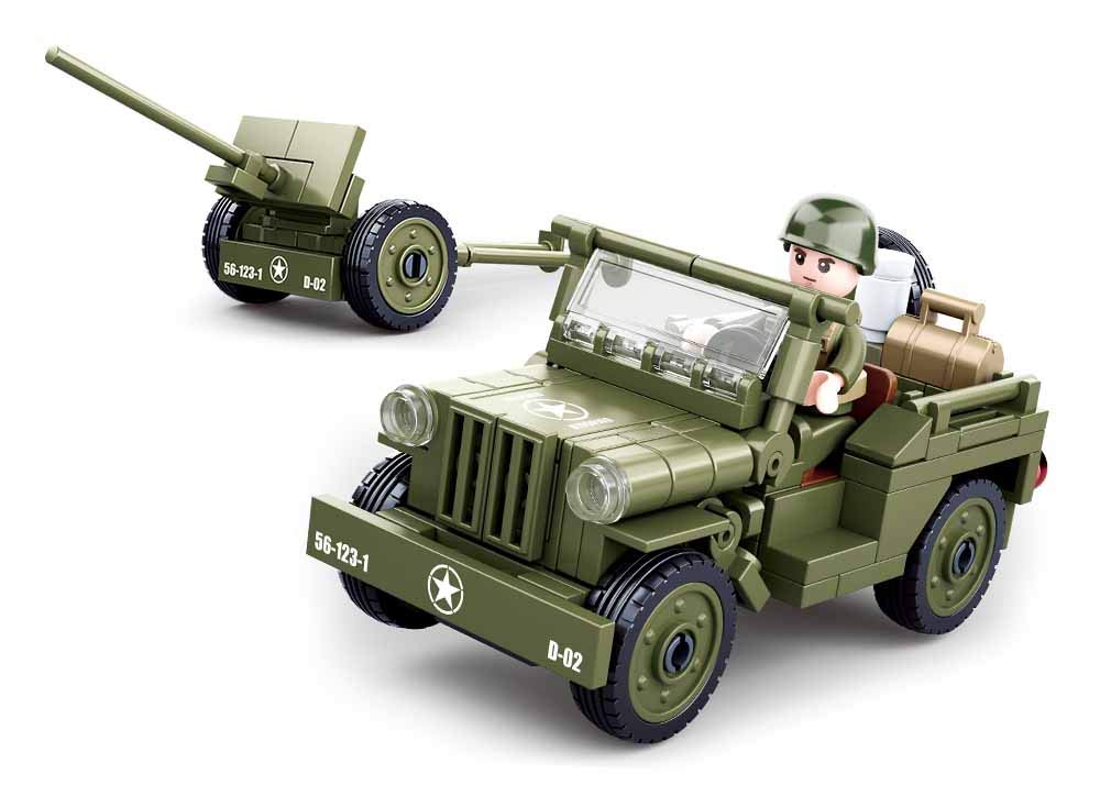 Sluban M38-B0853 (No Suggestions) Jeep, Medium