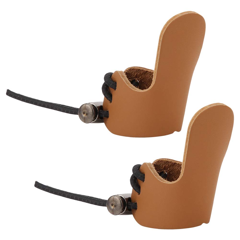 Archery Finger Guard, Beautiful Long Service Time Archery Finger Protector, Durable Shooting Finger Guard, for Shooting Archery Hand Thumb