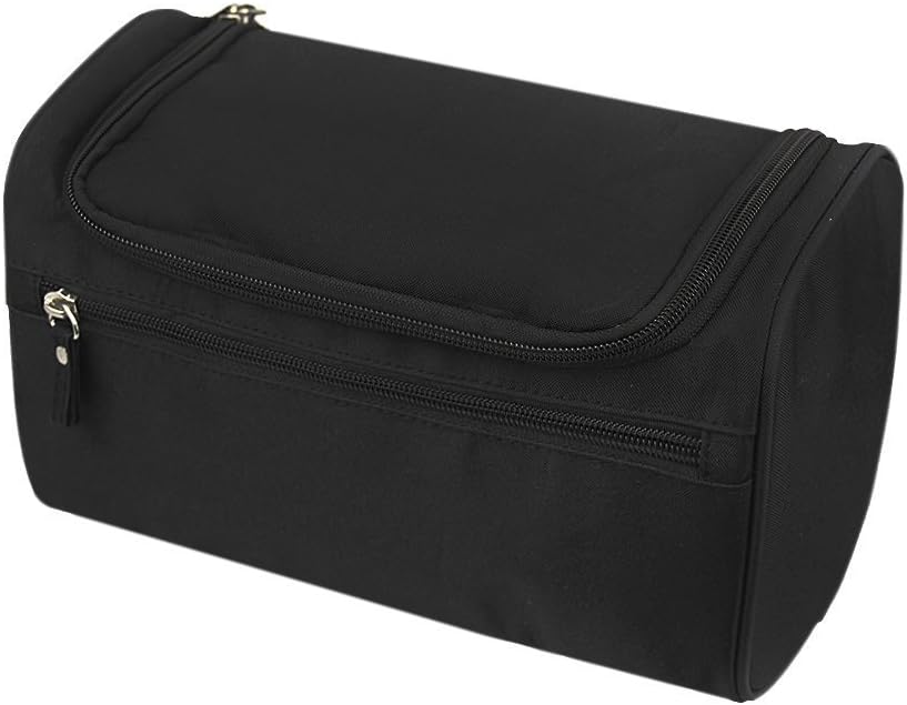 Toiletry Bag Waterproof Wash Bag Cosmetic Bag Hanging Holiday Travel Toiletry Bag ONEGenug, Black - Image 3