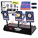 Ling Yun Zhi MASCARRY Electric Scoring Auto Reset Shooting Digital Target for Nerf Guns Blaster Elite/Mega/Rival Series with 40 Pcs Refill Darts and 2 Hand Wrist Bands…